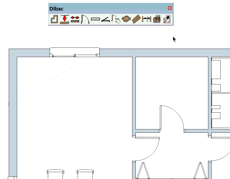 DIBAC(建筑繪圖工具)【草圖大師sketchup插件】